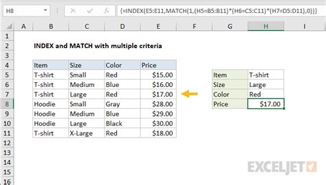 excel index match multiple results|How to use INDEX and MATCH .